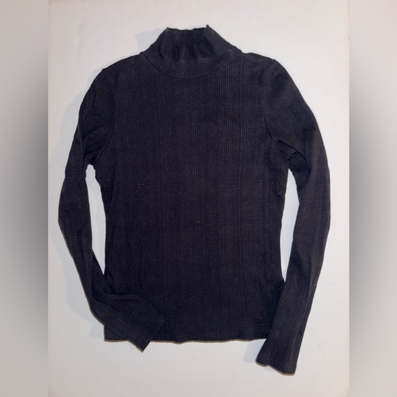 Anthropologie Black Turtleneck - Picture 1 of 3